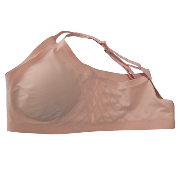 HONEYLOVE Sculpting Bra Peach Comfort Wireless Everyday Support Medium - Picture 4 of 8